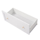 Freestanding Tall Bathroom Cabinet With Adjustable Shelves, Drawers, Soft Close Glass Doors by HouseOfZazla