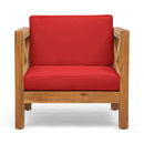 Brava Mid-Century Modern Club Chair with Water Resistant Cushions by HouseOfZazla