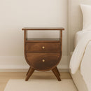 Split - Bedside Table - Chestnut by HouseOfZazla