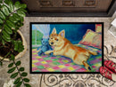 Norwich Doormat Indoor Outdoor 24H X 36W Front Door Mat Rugs for Entryway, Non Slip Washable Low Pile,