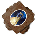 Great Dane Foam Coasters Set of 4 Cup Coasters for Indoor Outdoor, Tabletop Protection, Anti Slip, Mouse pad Material