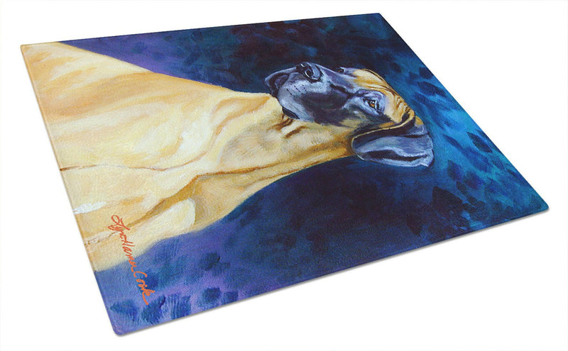 Great Dane Glass Cutting Board Large