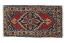 1.5x3 Vintage Heriz Rug Mat