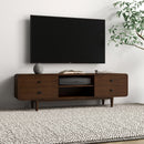 Alexa - TV Stand - Dark Brown / Wood by HouseOfZazla