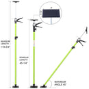 Adjustable Support Pole System for Drywalls and Cabinets with Carry Bag by HouseOfZazla