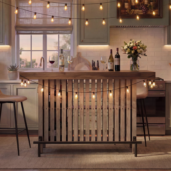U_Style 3-in-1 Sideboard Table with Wine Storage, photo 2 of 10
