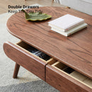 Capsule Centre Low Table With Drawers Coffee Table by Unique Piece Furniture