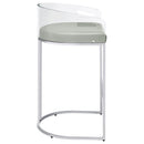 Mello - Upholstered Bar Chair (Set of 2) - Gray