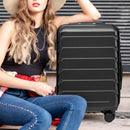 3 Pieces Set 20" / 24" / 28" Spinner Wheel Luggage With Combination Lock by HouseOfZazla