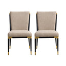 Modern Armless Dining Chair - Set of 2
