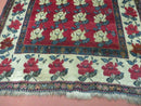 4' X 5' Semi Antique Handmade Fine Turkish Flowers Bouquet Wool Rug Nice