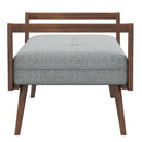 Cora - Bench - Gray by HouseOfZazla