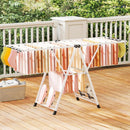 72.5 Inches Clothes Drying Rack with Height Adjustable Wings by LJGDeals