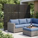 Outdoor Metal Privacy Screen 72"H x 48"W with Stand by DirectDeals