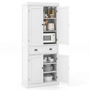 Cupboard Freestanding Kitchen Cabinet w/ Adjustable Shelves by LJGDeals