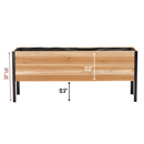 18" x 72" Raised Garden Bed - 30" TALL