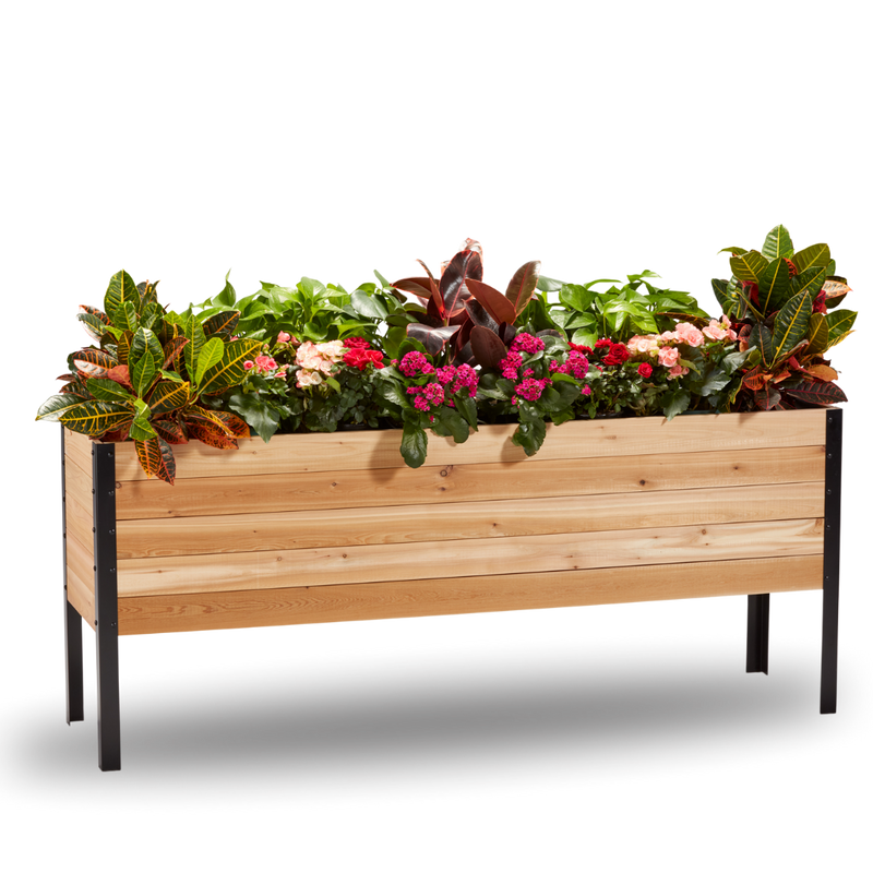 18" x 72" Raised Garden Bed - 30" TALL