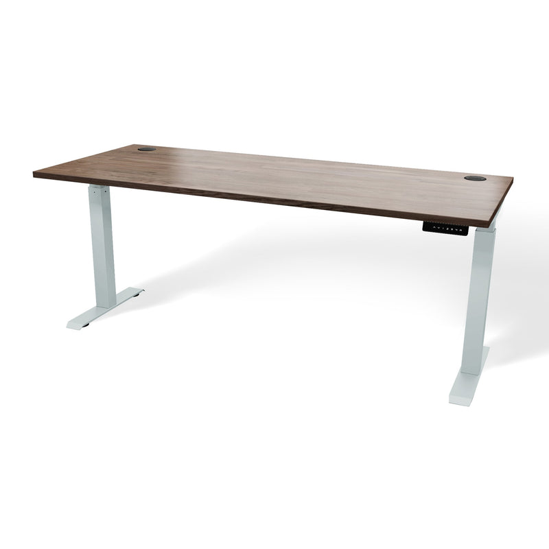 Butcher Block 72” Motorized Standing Desk