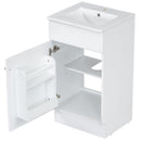 Bathroom Vanity With Sink, Cabinet With Adjustable Shelf by HouseOfZazla