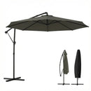 Large Garden Umbrella, Outdoor Hanging Cantilever Umbrella