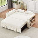 Pull-Out Sofa Bed Convertible Couch With Adjustable Backrest For Living Room by HouseOfZazla