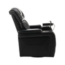 270 Degree Swivel Power Recliner With Tray Table, Phone Holder, Cup Holder, USB Port by HouseOfZazla