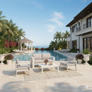 Outdoor Patio Set With All-Weather Thick Cushions by HouseOfZazla