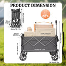 Portable 400L Collapsible Wagon
