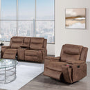 Modern Manual Motion Living Room Set & Hidden Cup Holders by HouseOfZazla