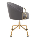 Claire - Stylish Design Contemporary / Glam Task Chair by HouseOfZazla