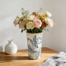 5.3x5.3x9.6' Flower Vase with Wide Mouth by HouseOfZazla