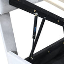 Upholstered Platform Bed With A Hydraulic Storage System by HouseOfZazla