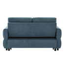 Convertible Sofa Bed Loveseat With Adjustable Backrest And USB Ports by HouseOfZazla