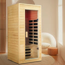 Hemlock Wood One-Person Indoor Sauna Room