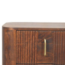 Solid Wood Marlowe Fluted Nightstand