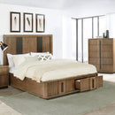 Moraga - 5 Drawer Chest Of Drawers - Ash Brown by HouseOfZazla