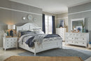 Heron Cove - Landscape Mirror - Chalk White