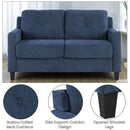 2 Seater Loveseat - Navy by HouseOfZazla