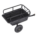 Dump Trailer 500 lbs 10 Cu. Ft Tow Behind Plastic Garden ATV Trailer Cart by HouseOfZazla