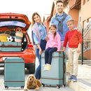 Hardshell Luggage Sets 4 Pieces 20" / 24" / 28" Luggages And Cosmetic Case Spinner Suitcase With Tsa Lock Lightweight by HouseOfZazla