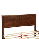 Farmhouse Style Queen Size Bed with Barn Door Headboard and Footboard by HouseOfZazla