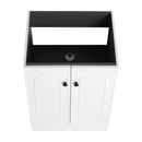 Modern Freestanding Bathroom Vanity With Soft Close Cabinet Doors by HouseOfZazla