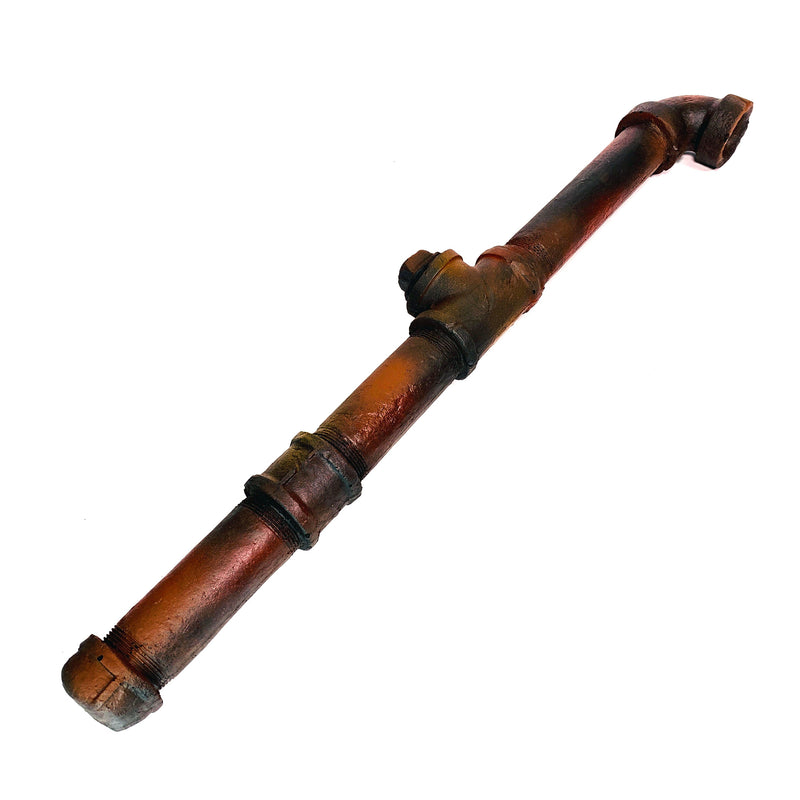 Foam Rubber Metal Pipe with Fittings Action Stunt Prop