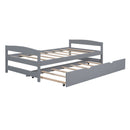 Platform Bed With Trundle by HouseOfZazla