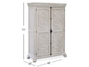 Bronwyn - Armoire - Alabaster by Unique Piece Furniture