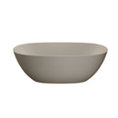 61'' Freestanding Bathtub with Overflow and Pop-up Drain