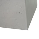 Outdoor Patio Square Gas Burning Concrete Fire Pit 40,000 BTU by HouseOfZazla