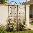 Metal Garden Trellis Rustproof Trellis For Climbing Plant Outdoor Flower Support by Unique Piece Furniture