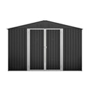 10x10 FT Large Outdoor Metal Storage Shed by HouseOfZazla