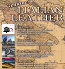 Roberto - Leather Ottoman - Cocoa